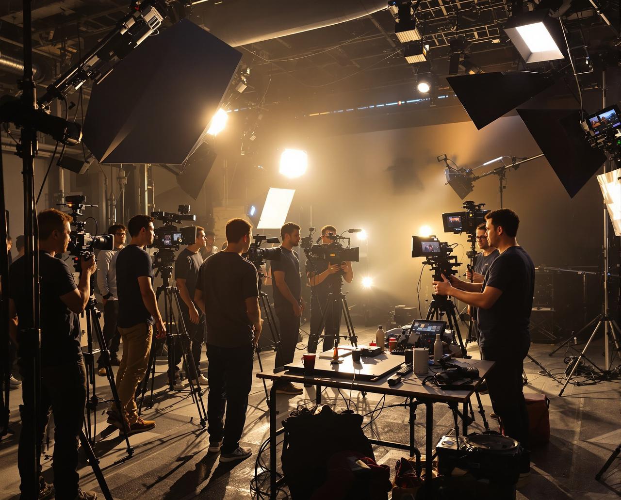 三级电影制作现场